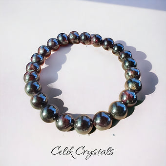 Red Garnet Bracelet 8mm Unisex