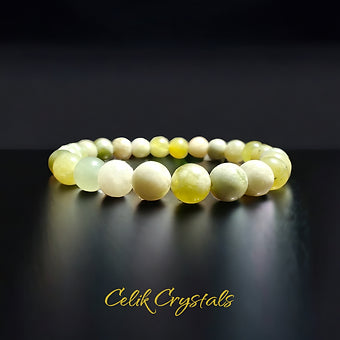 Serpentine Stone Bracelet 8mm Unisex