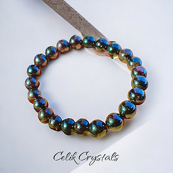 Red Garnet Bracelet 8mm Unisex