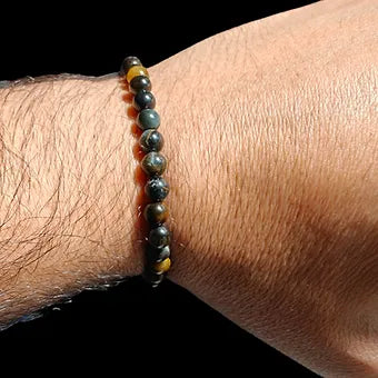 Tiger Eye Bracelet Natural Stones Stretches