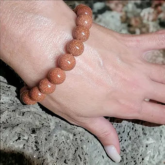 Gold Sandstone Bracelet