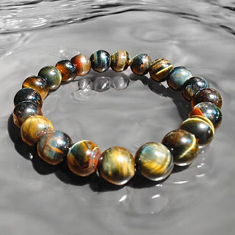 Tiger Eye Bracelet Natural Stones Stretches