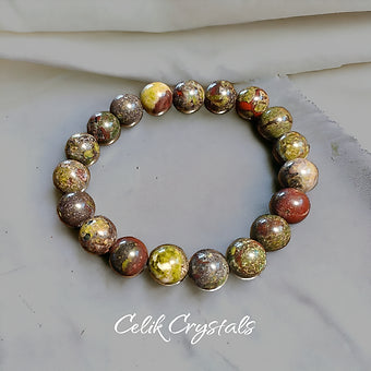 Dragon Blood Jasper Bracelet