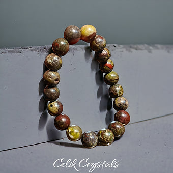 Dragon Blood Jasper Bracelet