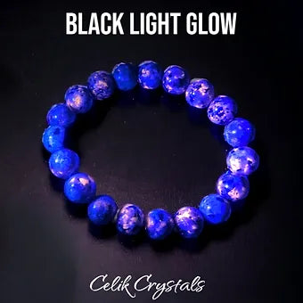 Yooperlite Bracelet UV Light Glow Unisex