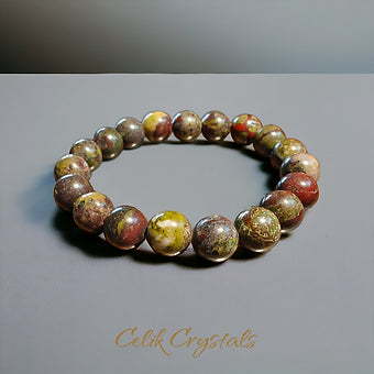 Dragon Blood Jasper Bracelet