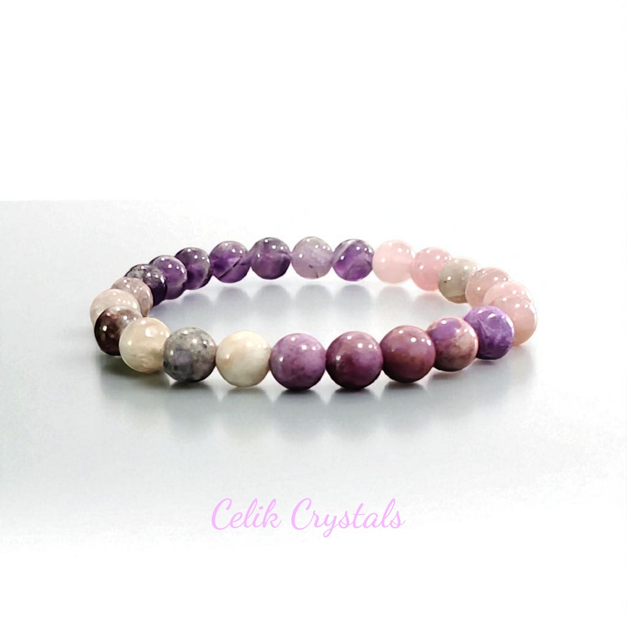 Purple Bliss Bracelet 8mm