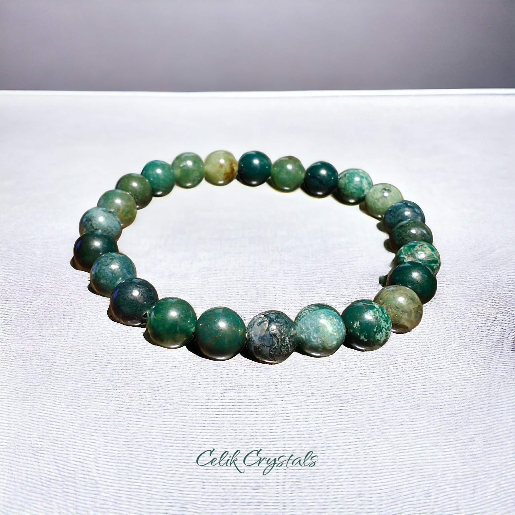 Moss Agate Bracelet