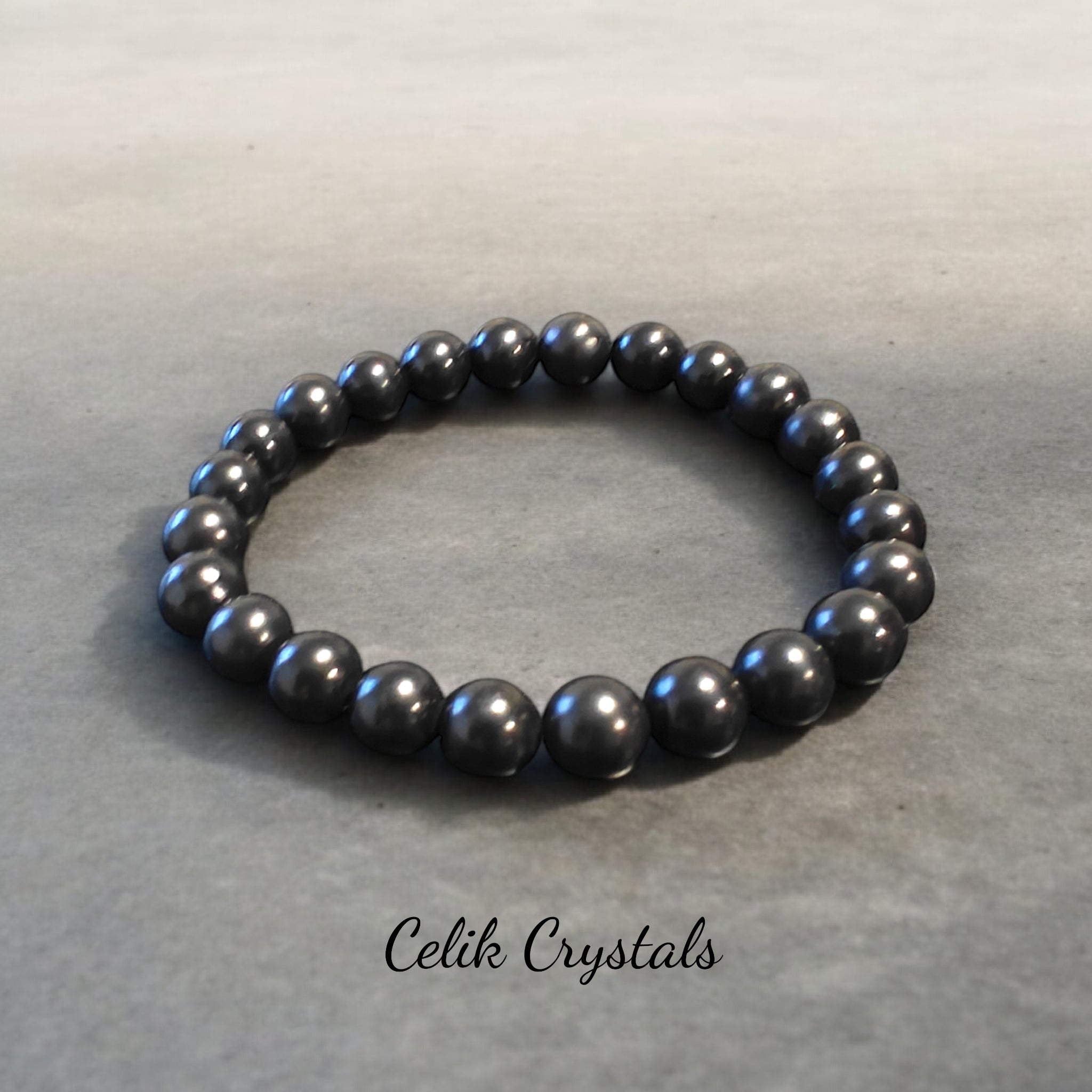 Shungite Bracelet 8mm Unisex