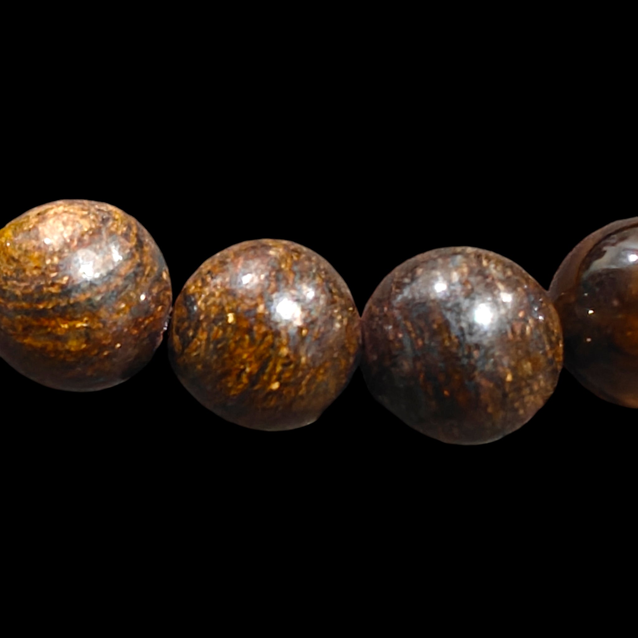 Bronzite & Tiger's Eye Bracelet 10mm Unisex