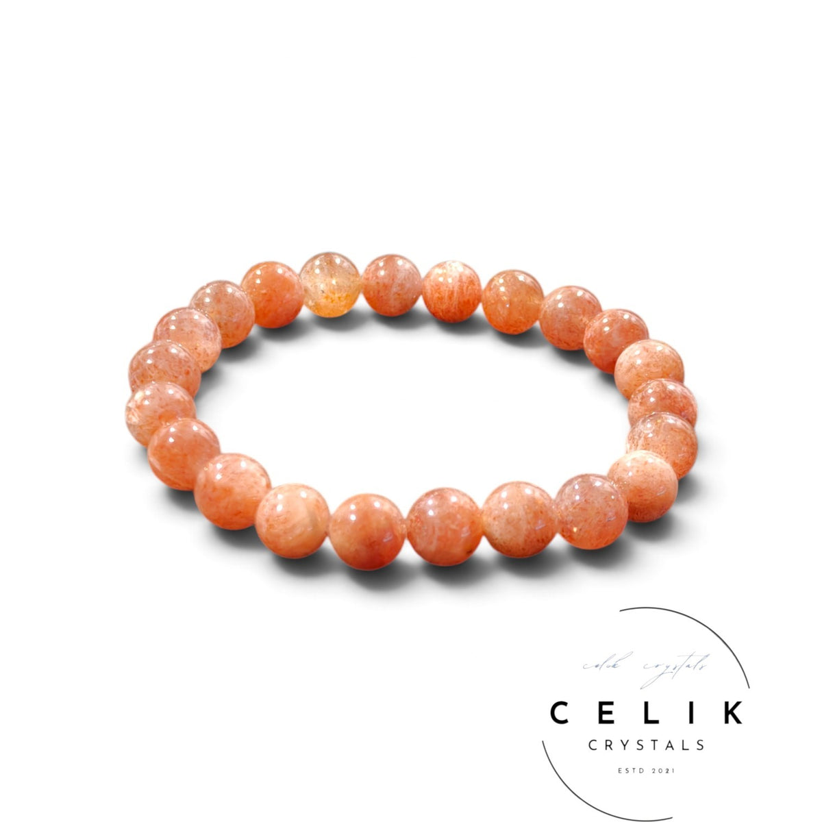 Golden Sunstone Bracelet 8mm Unisex