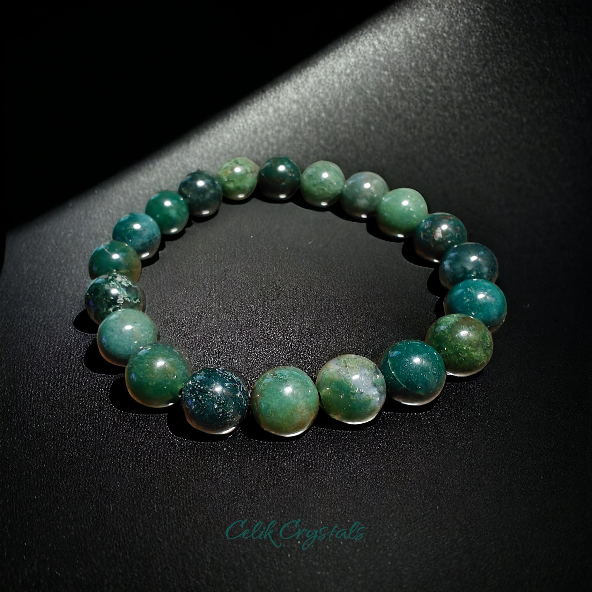 Moss Agate Bracelet