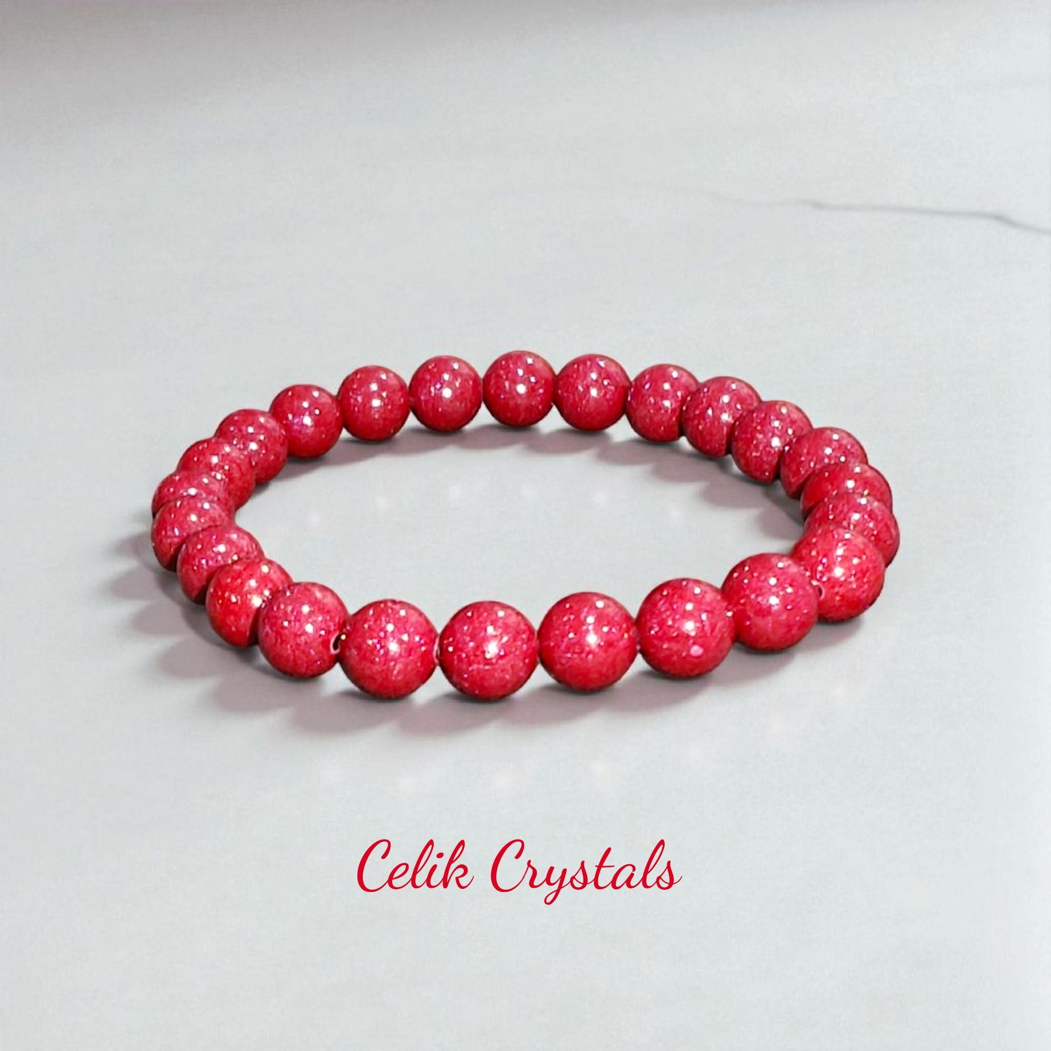 Cinnabar Bracelet 8mm Unisex