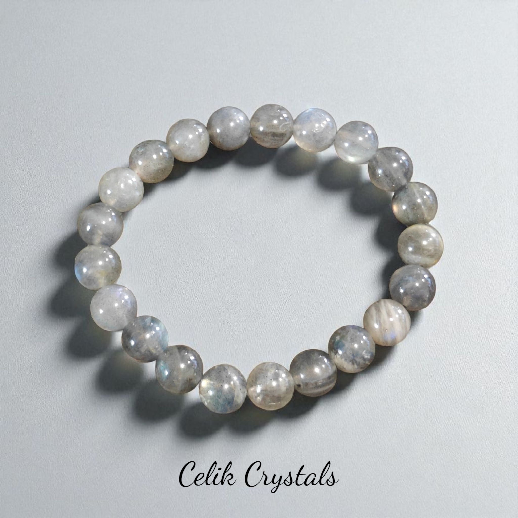 AAA Labradorite Bracelet Unisex 6mm, 8mm, 9.3mm