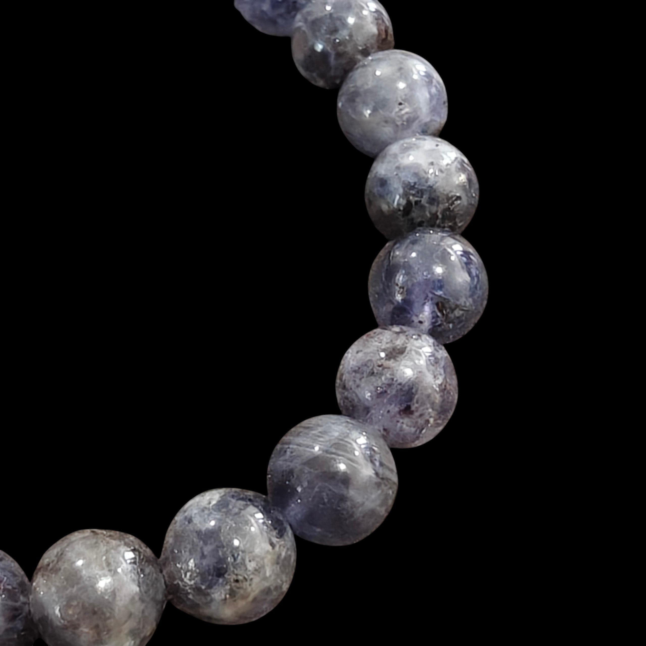 Iolite Bracelet 8mm Unisex