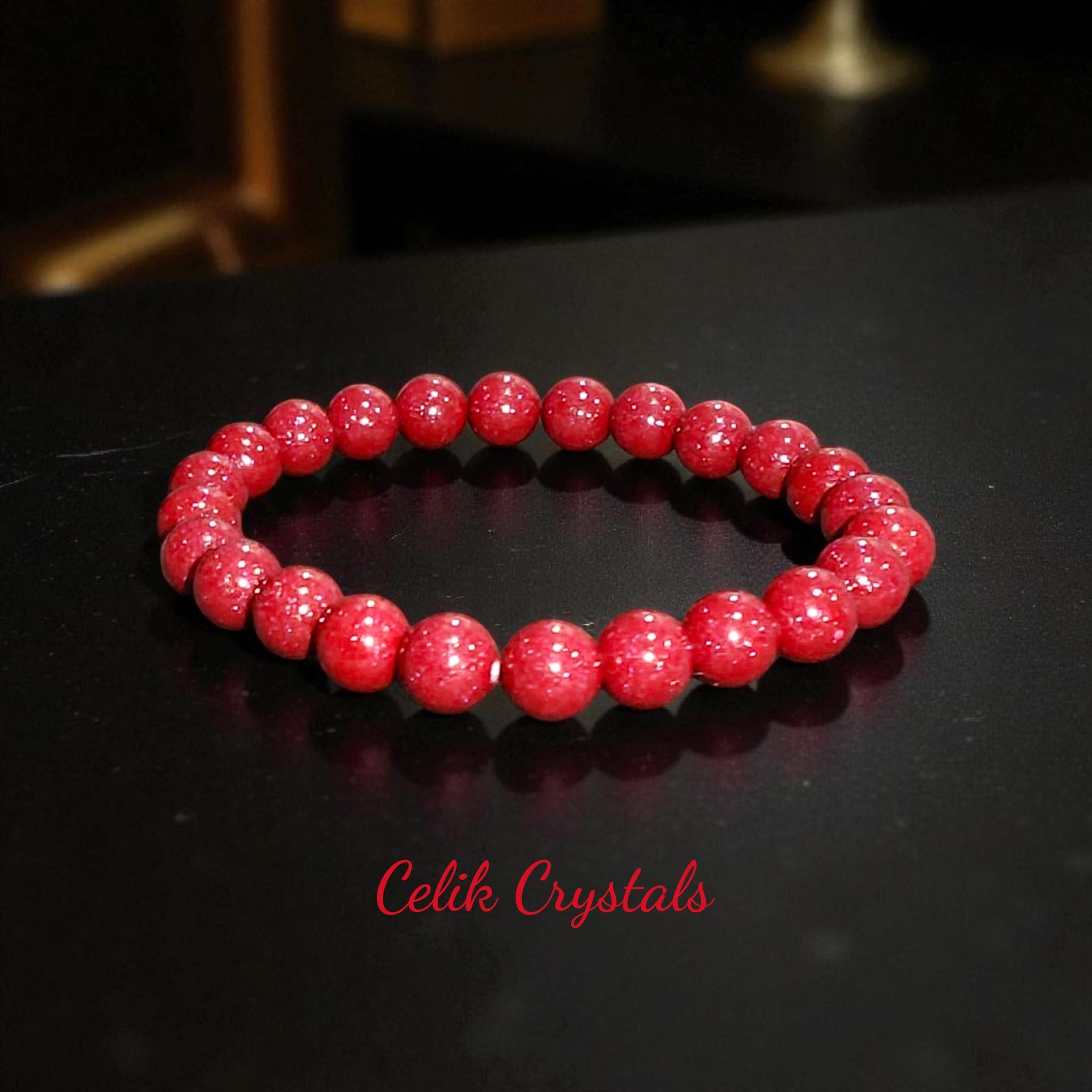 Cinnabar Bracelet 8mm Unisex
