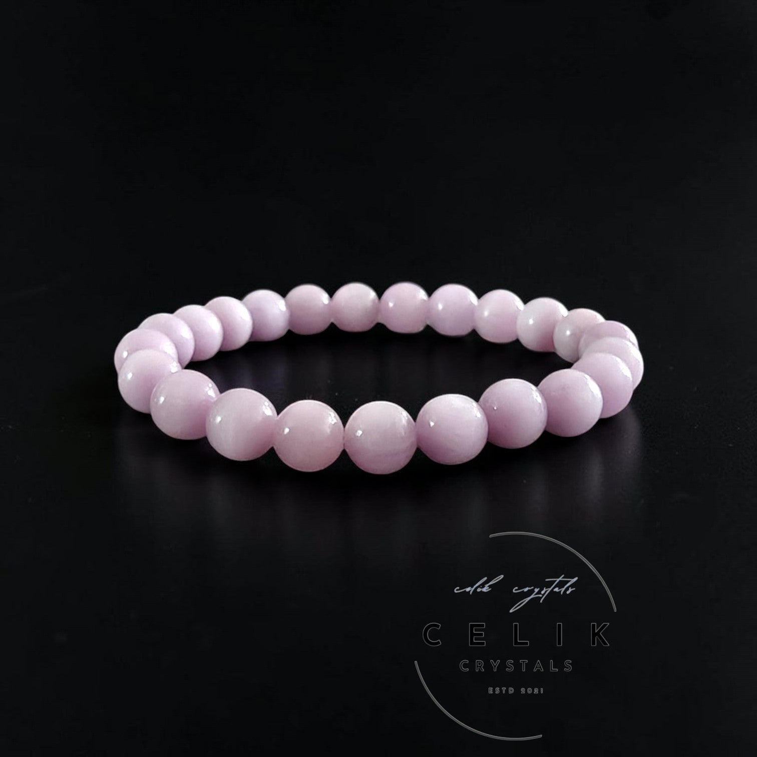 Genuine Kunzite Bracelet 8mm