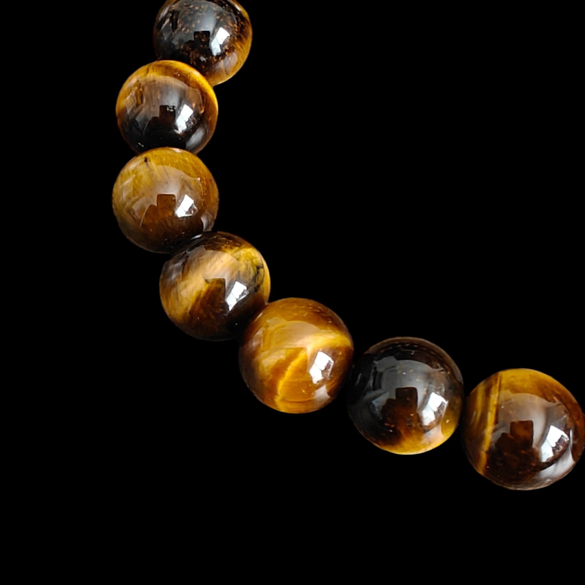 Tiger Eye Bracelet Natural Stones Stretch Crystal Bracelet