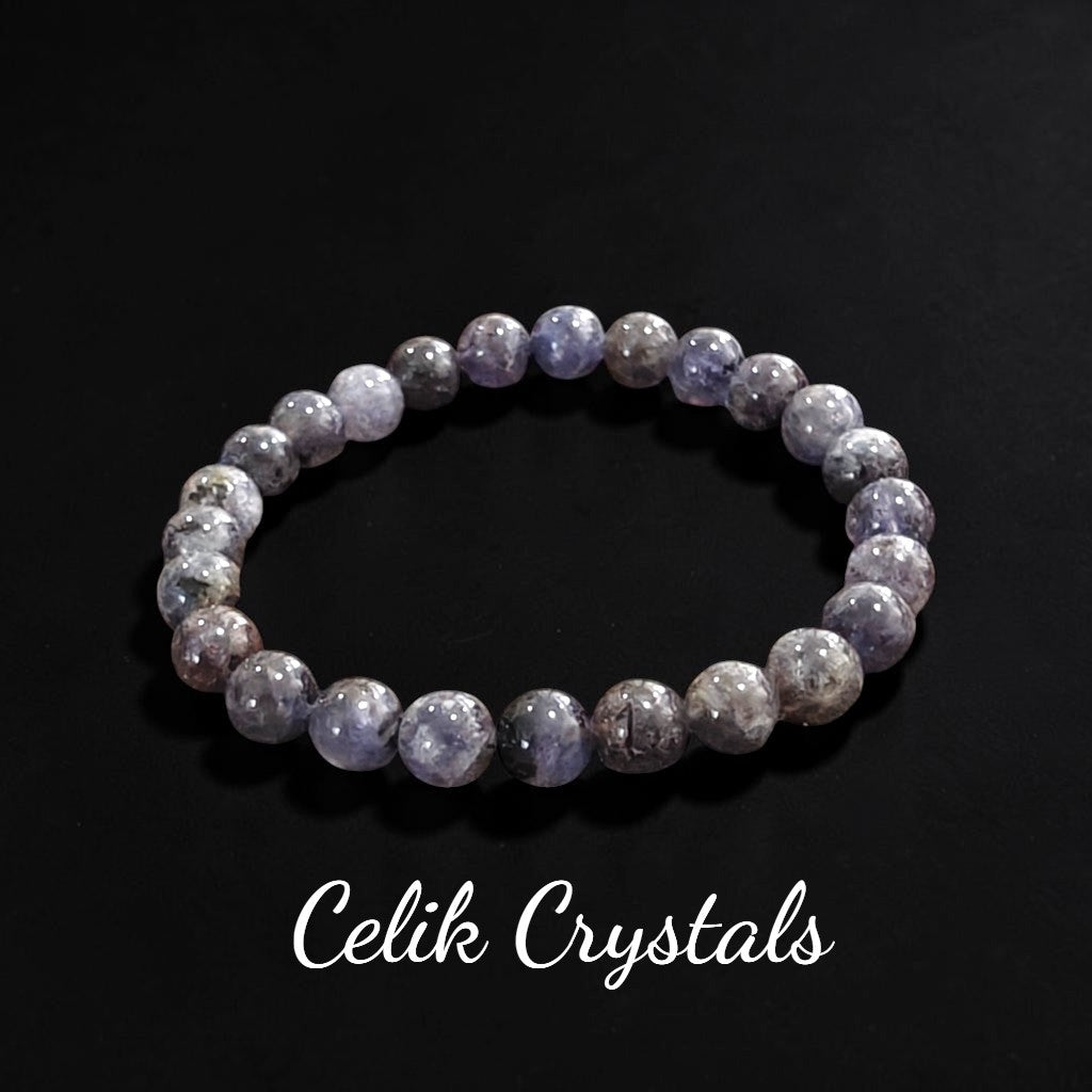 Iolite Bracelet 8mm Unisex