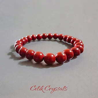 Red Jasper 8mm Bracelet 