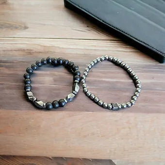 Men's Bracelet Stack 2 Piece
