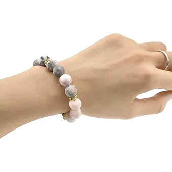Pink Zebra Jasper Bracelet 