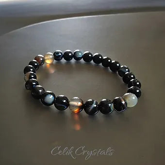 Black Agate Bracelet 