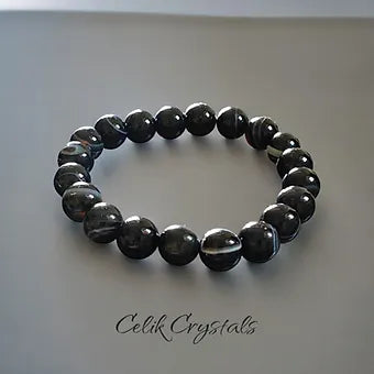 Black Agate Bracelet 