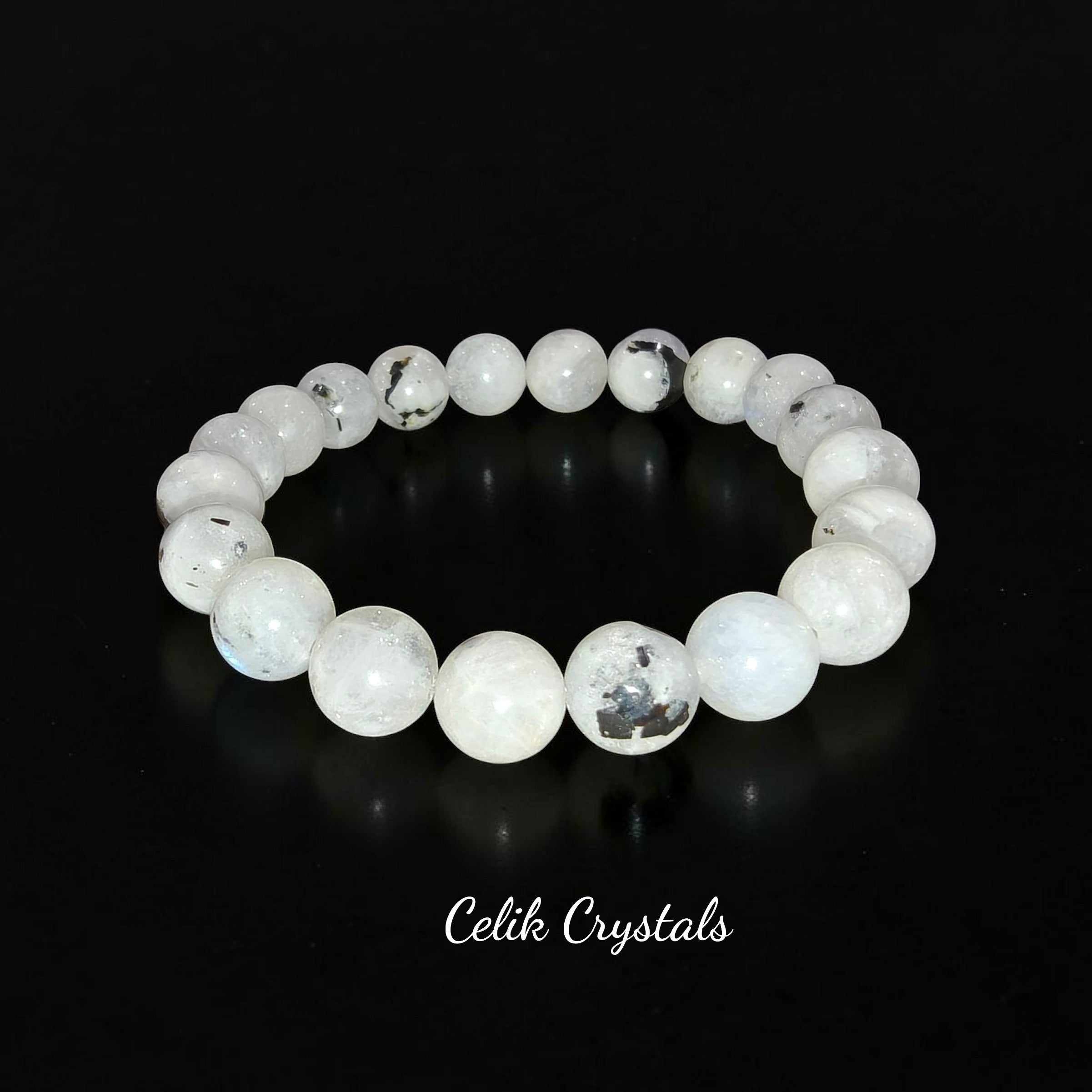 Rainbow Moonstone Bracelet From India