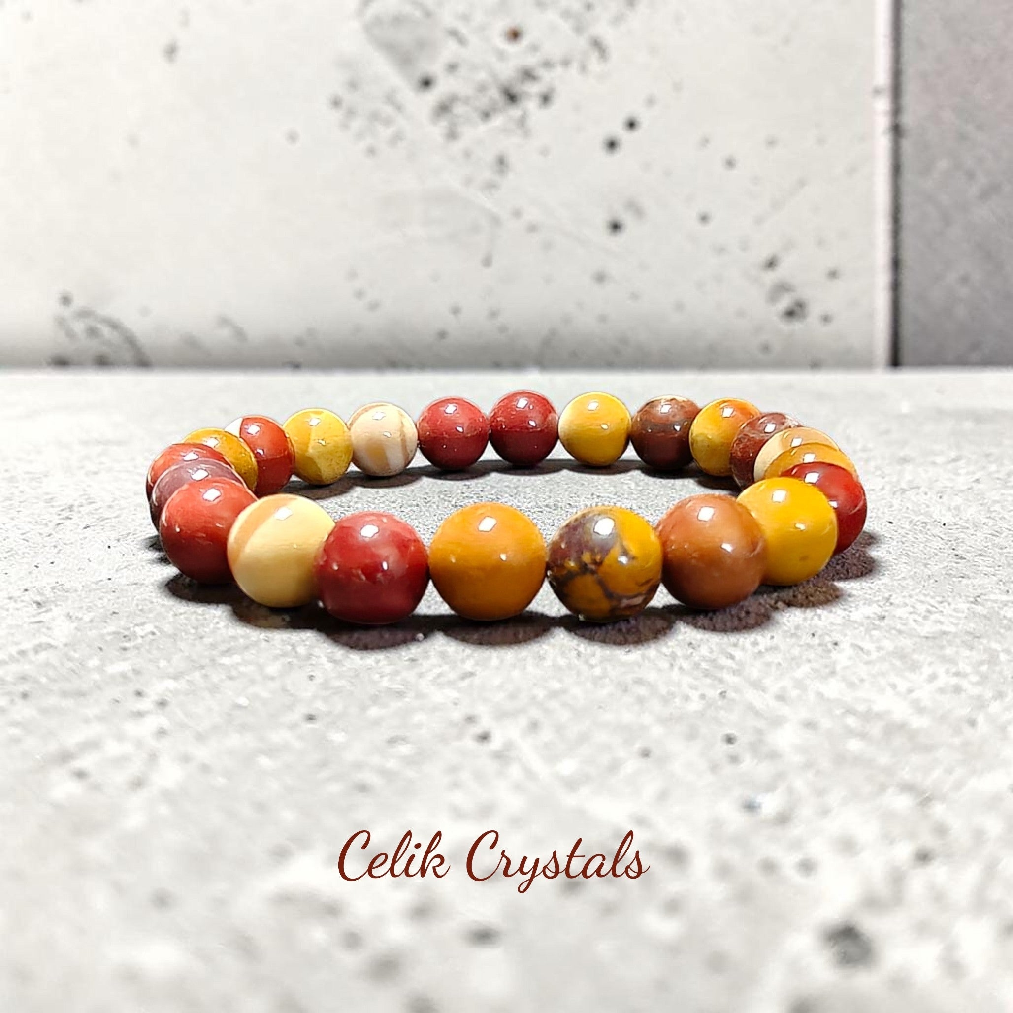 Mookaite Bracelet 8mm Unisex