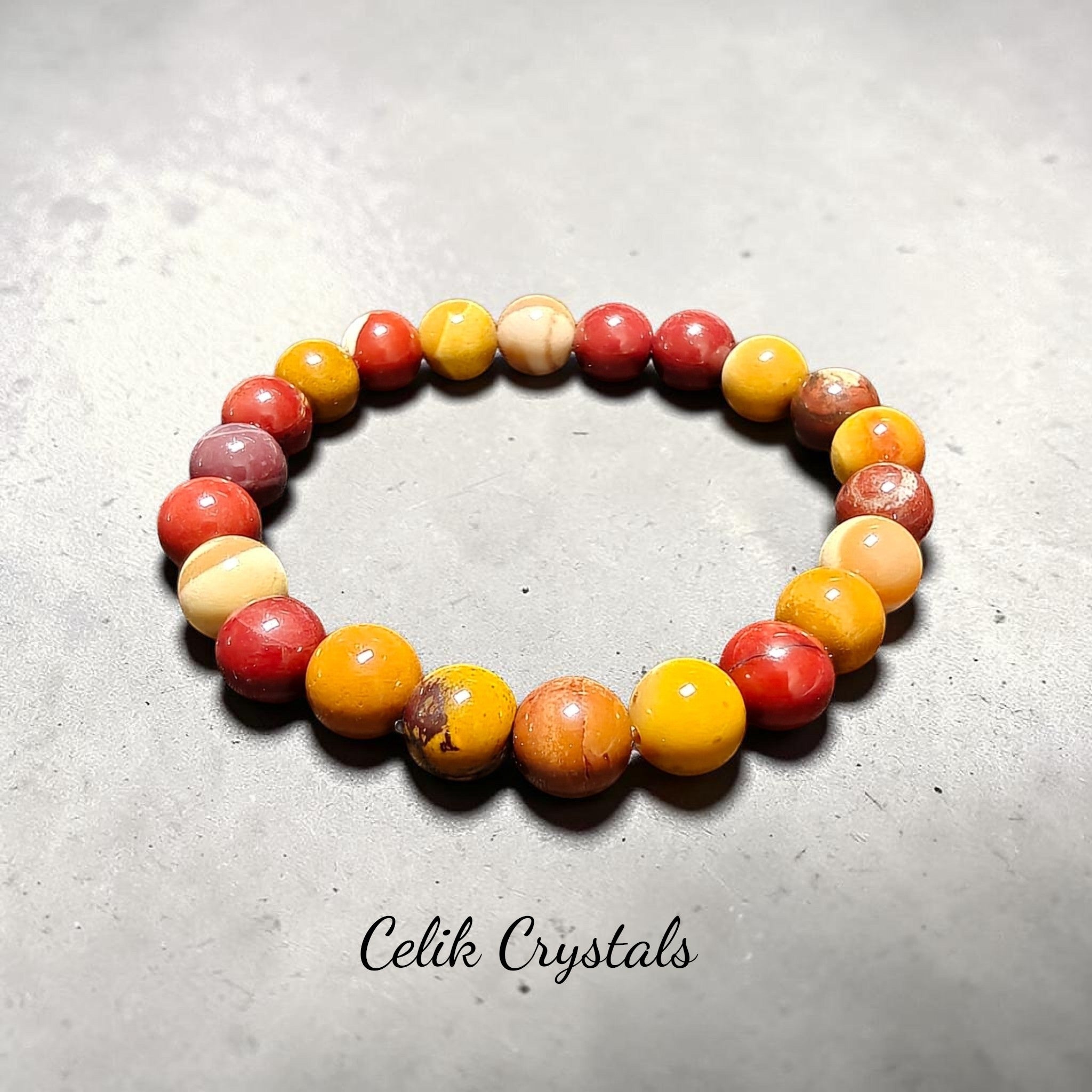 Mookaite Bracelet 8mm Unisex
