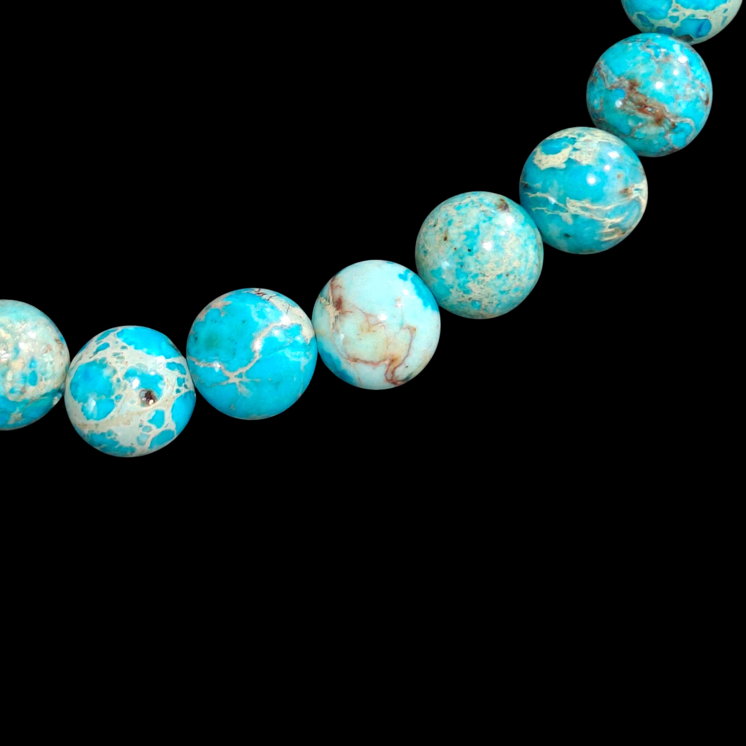 Blue Imperial Jasper Bracelet 