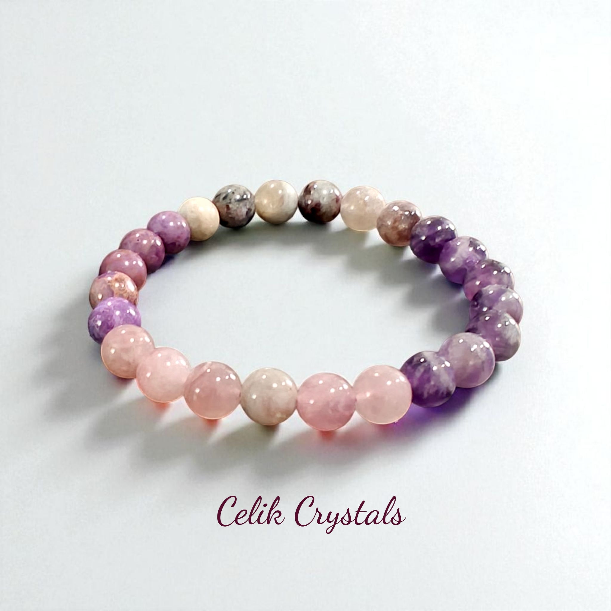 Purple Bliss Bracelet 8mm