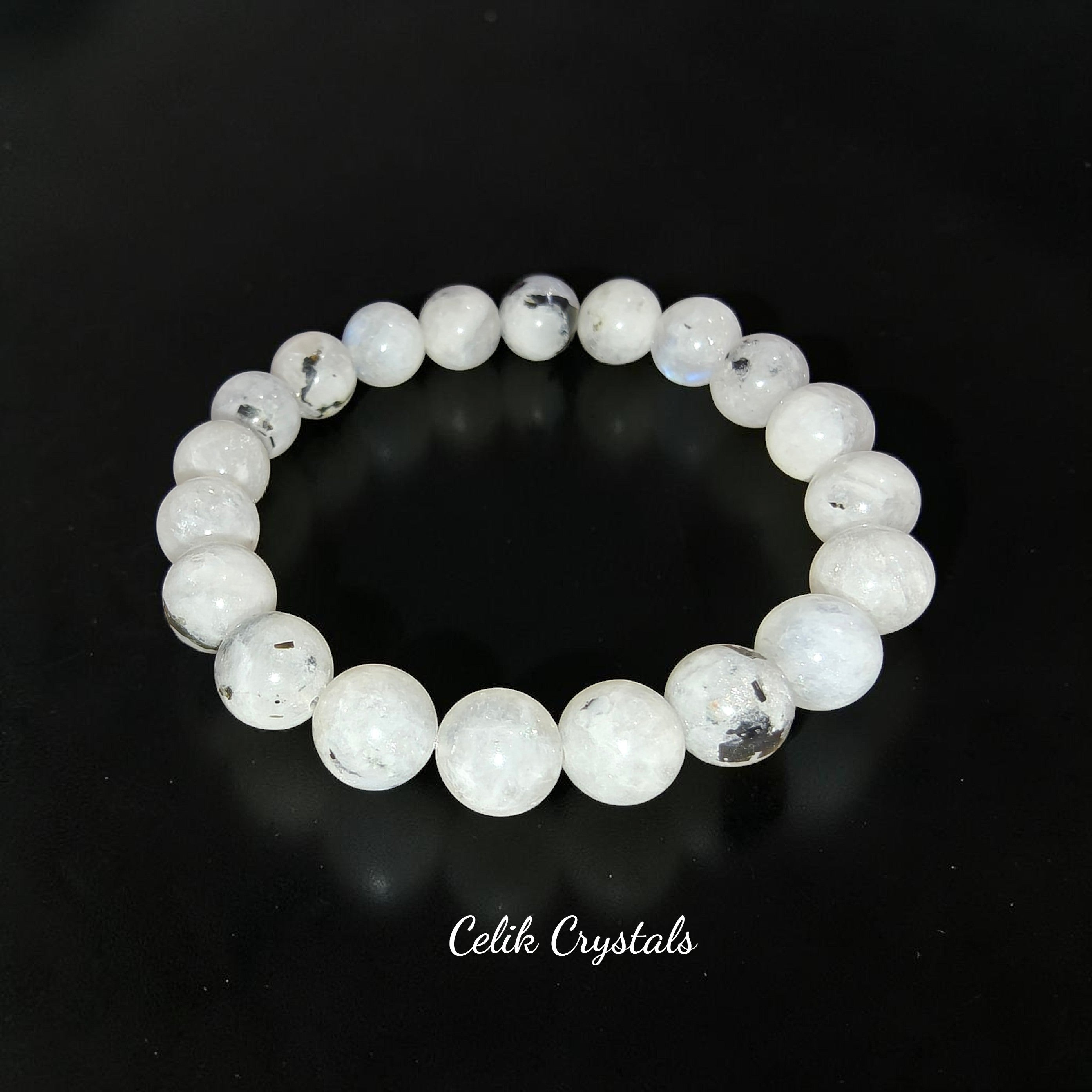 Rainbow Moonstone Bracelet From India
