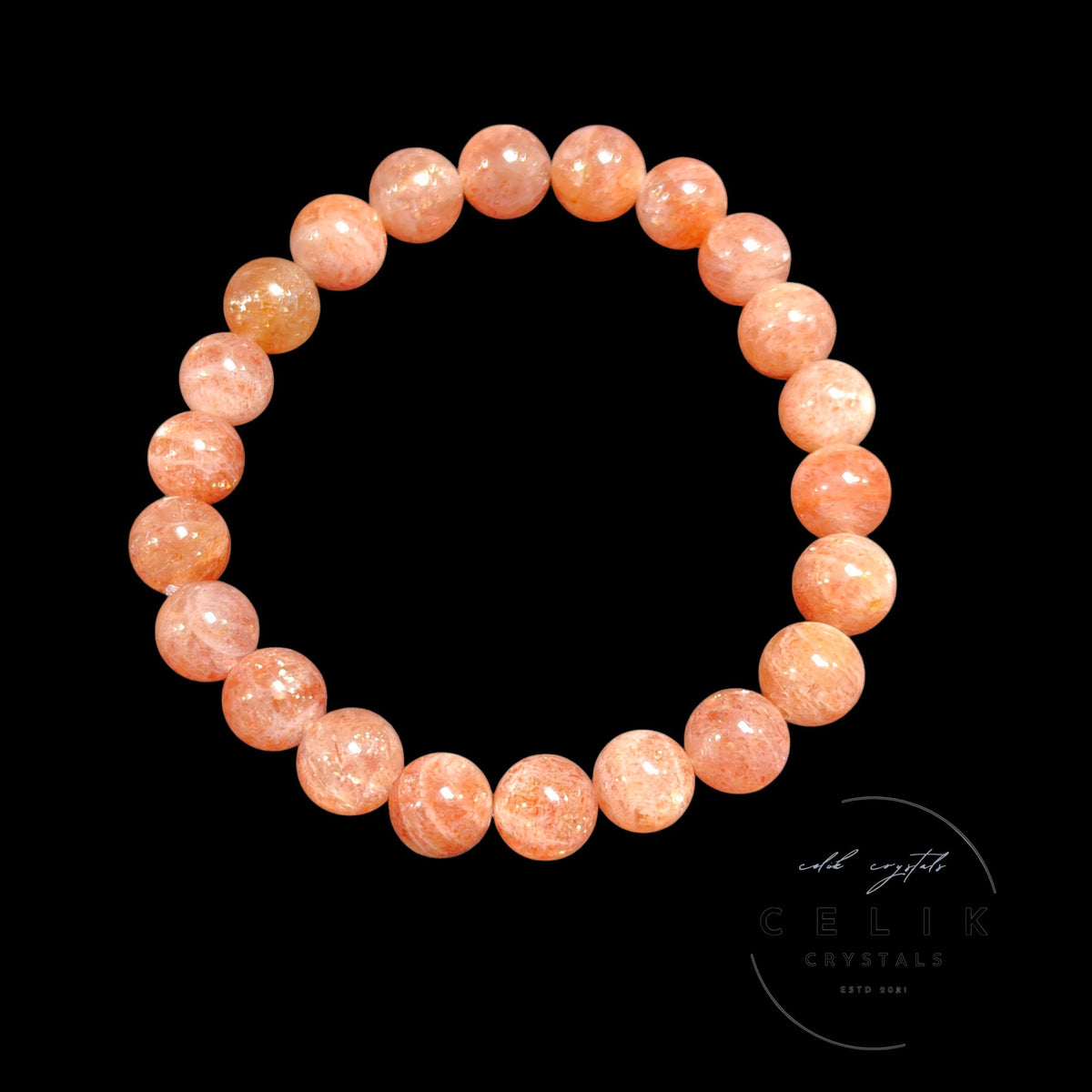 Golden Sunstone Bracelet 8mm Unisex