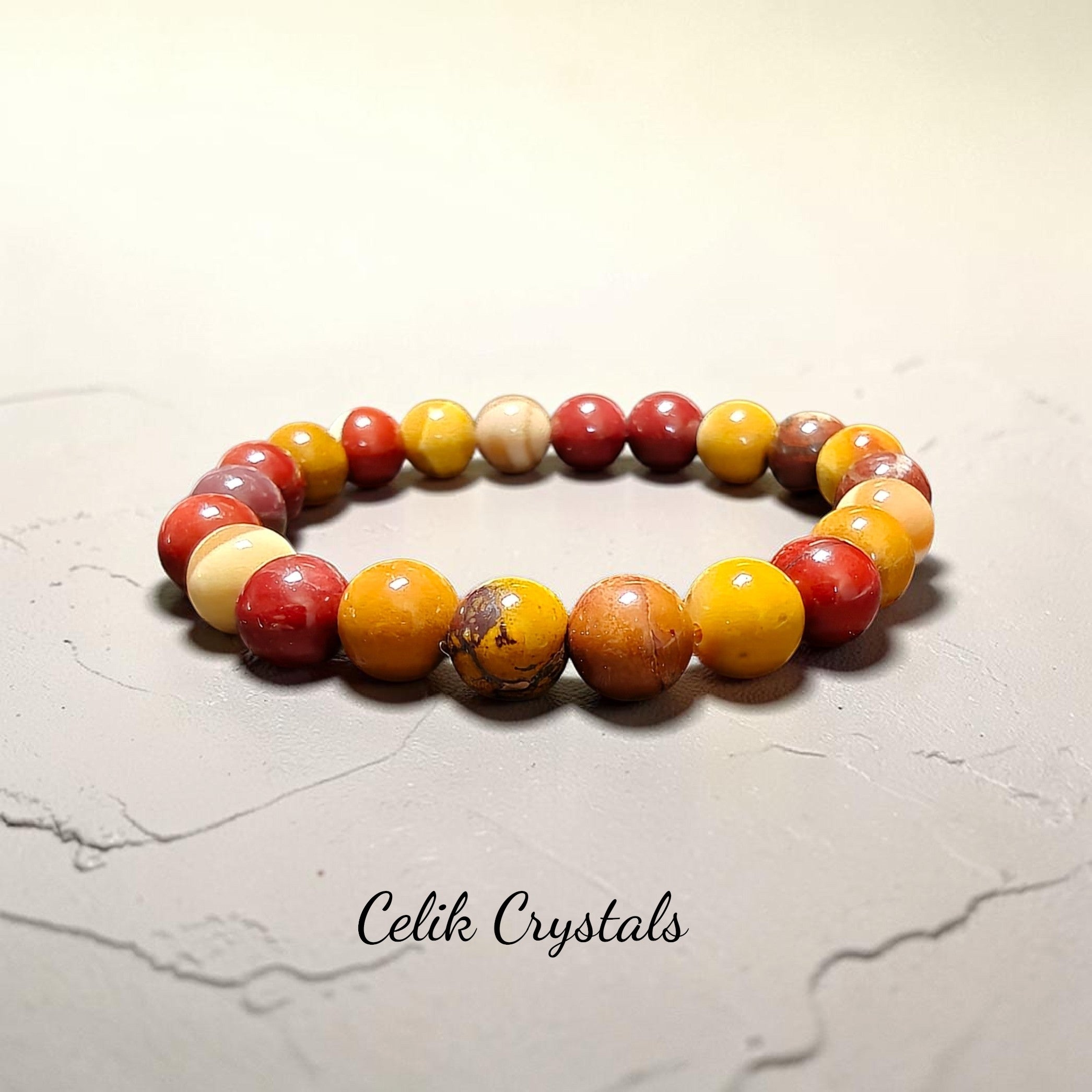 Mookaite Bracelet 8mm Unisex