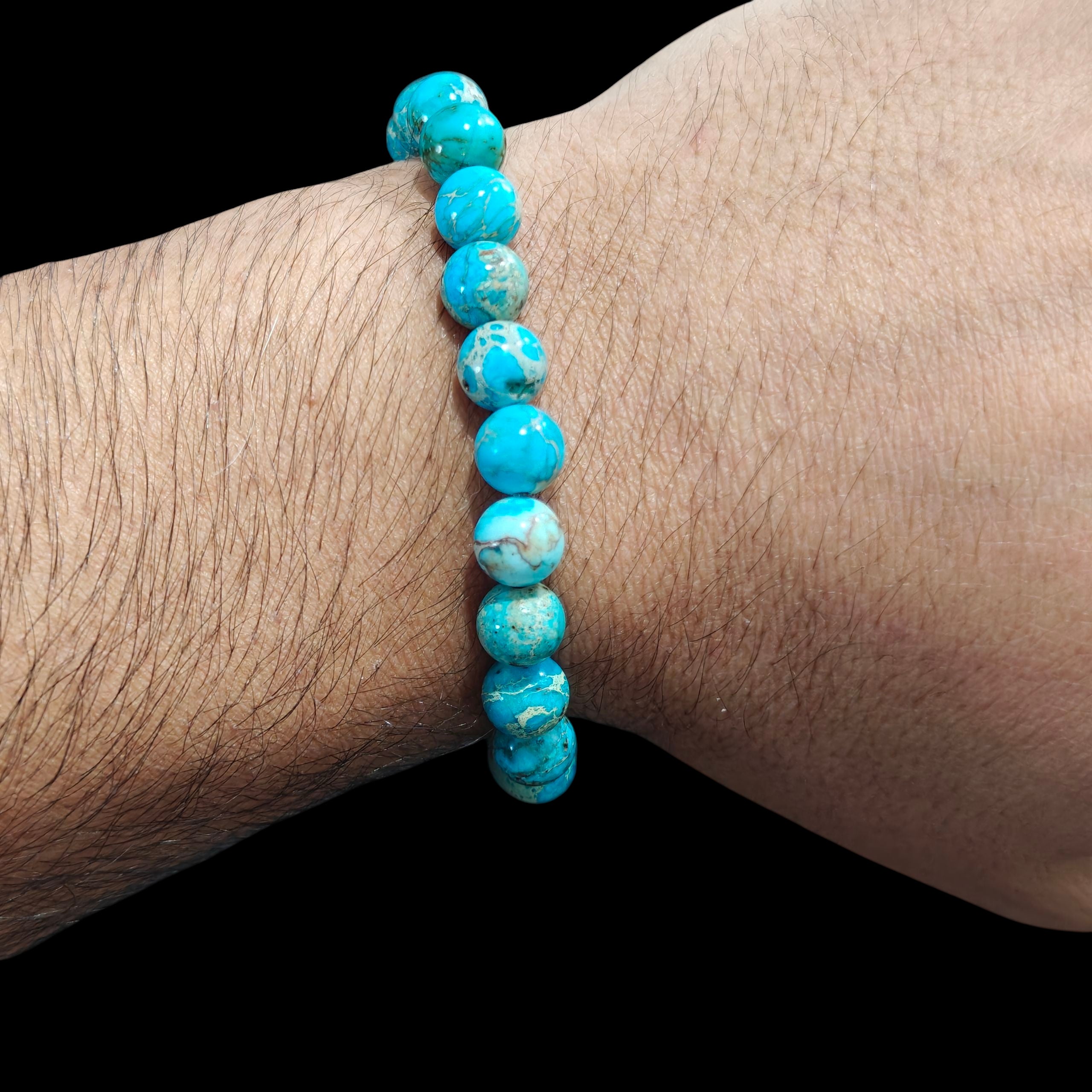 Blue Imperial Jasper Bracelet 