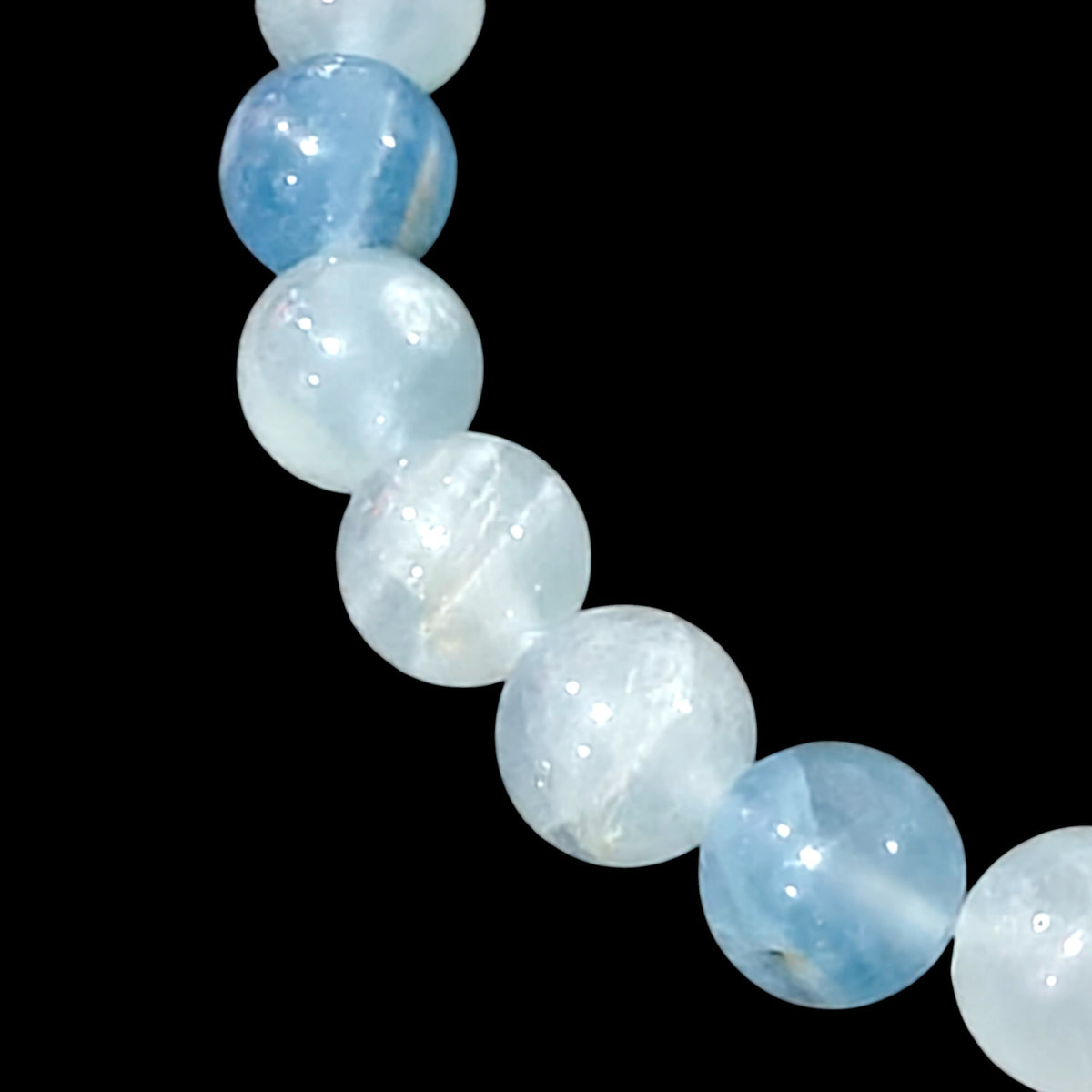 Blue Calcite Bracelet 8mm Unisex