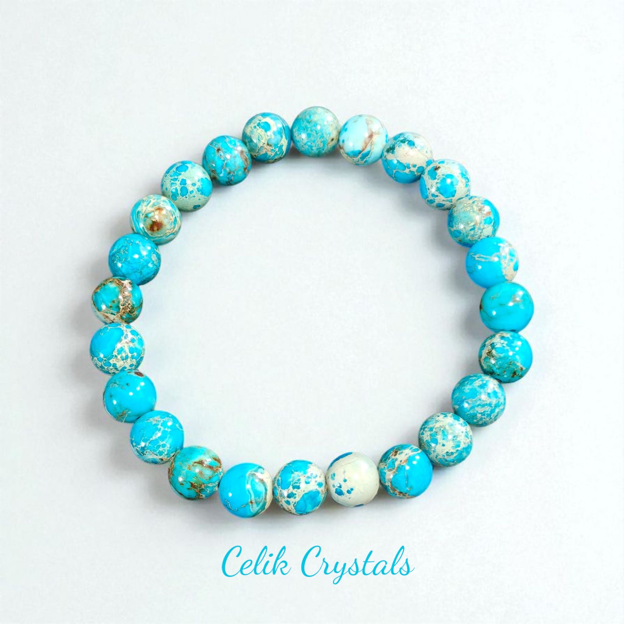 Blue Imperial Jasper Bracelet 