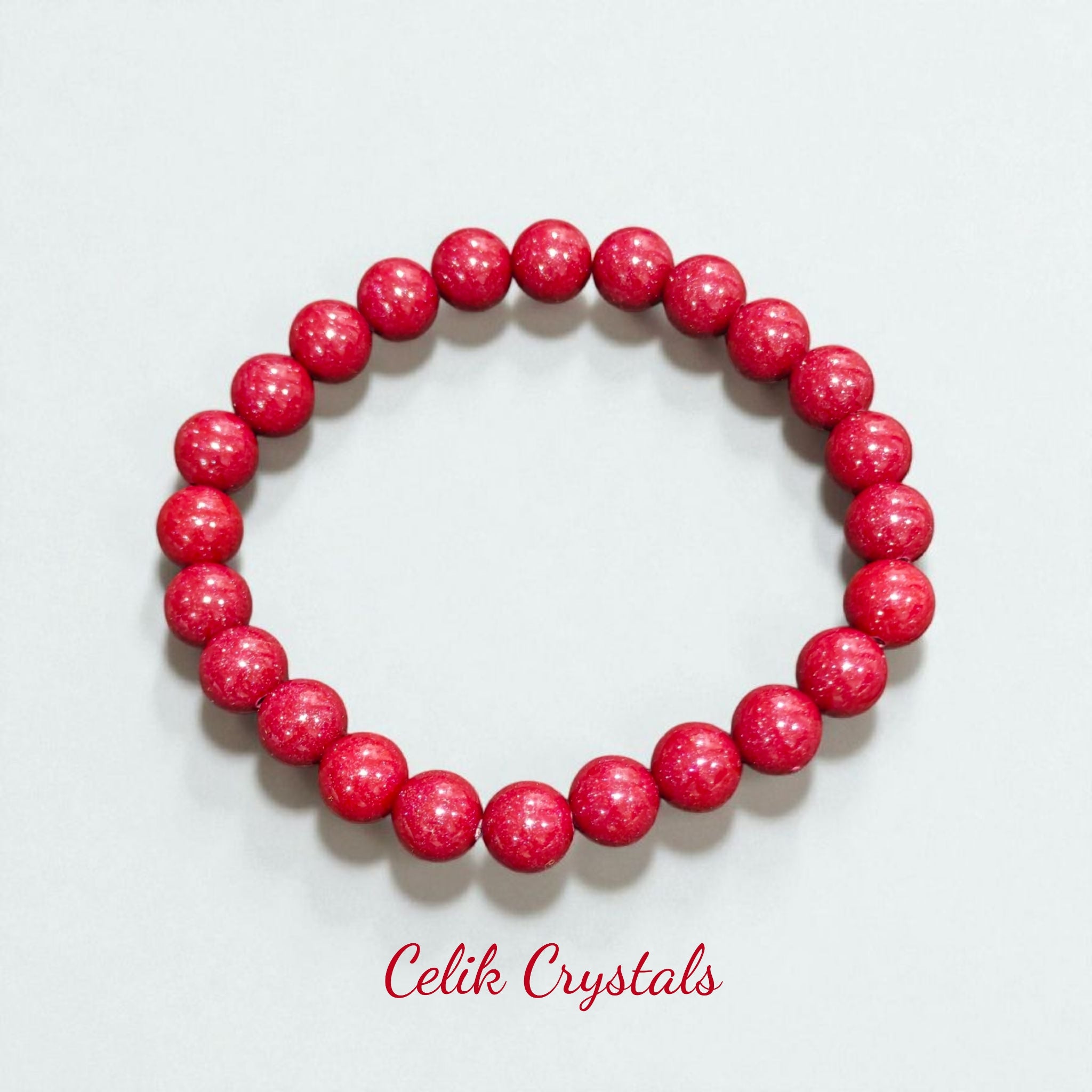 Cinnabar Bracelet 8mm Unisex
