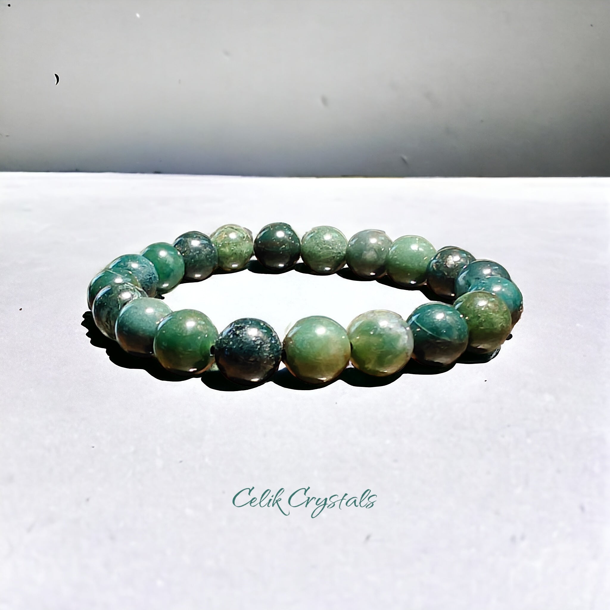 Moss Agate Bracelet 