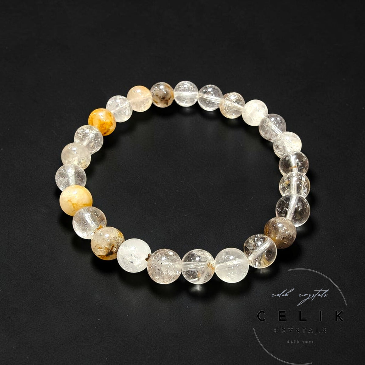 Herkimer Diamond Bracelet Unisex