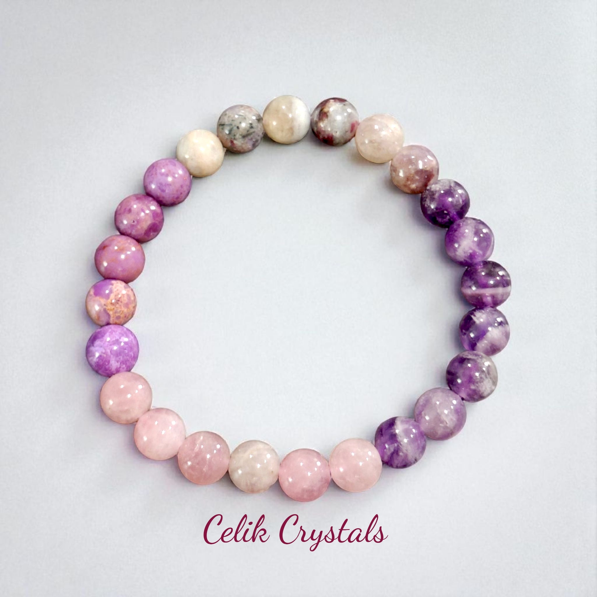 Purple Bliss Bracelet 8mm