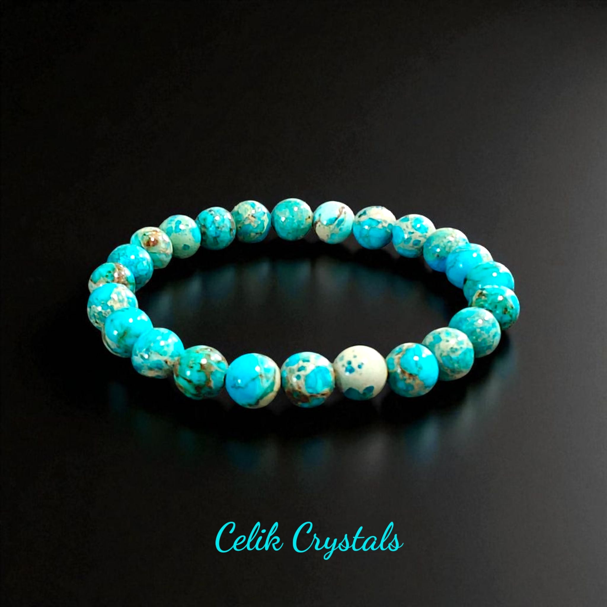Blue Imperial Jasper Bracelet 