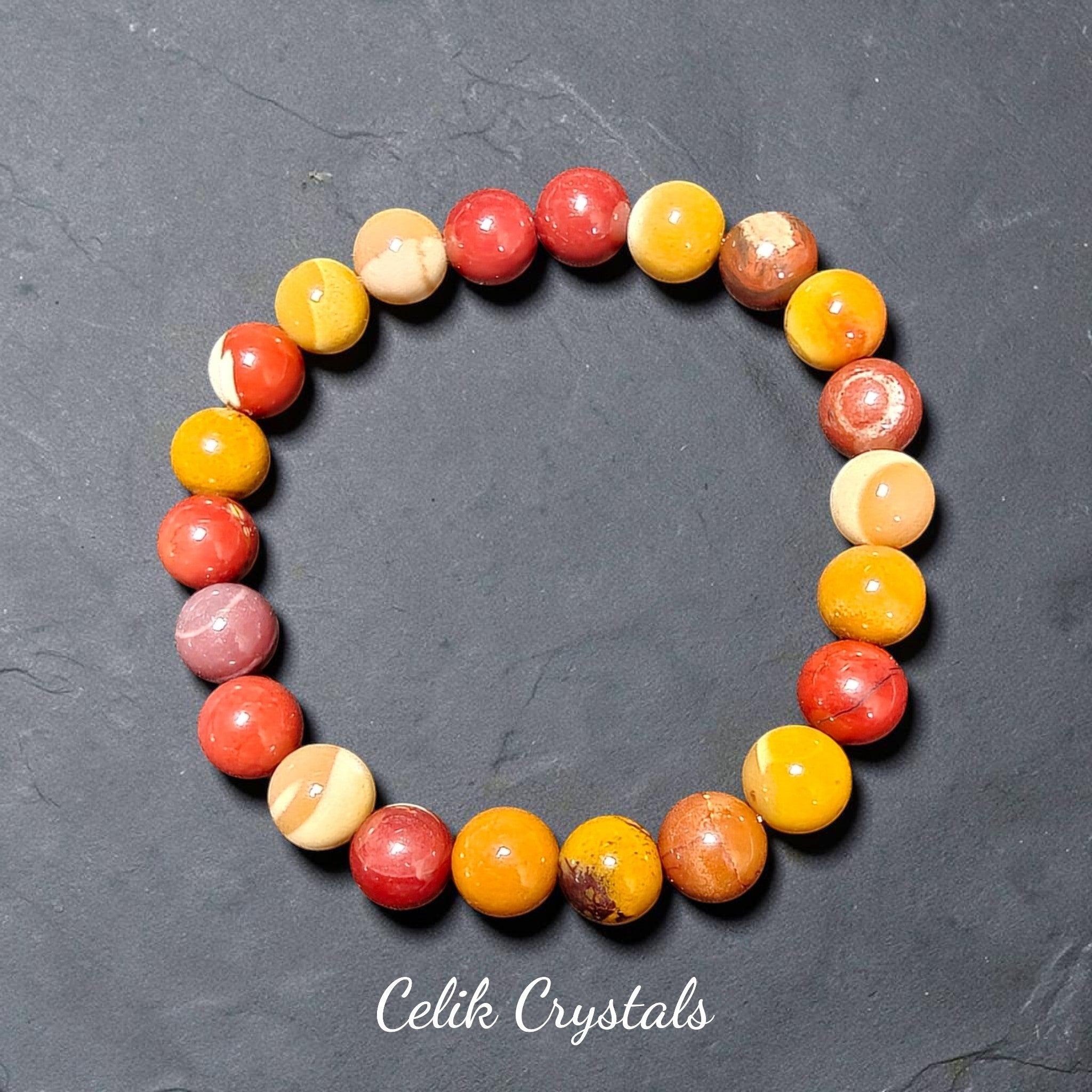 Mookaite Bracelet 8mm Unisex