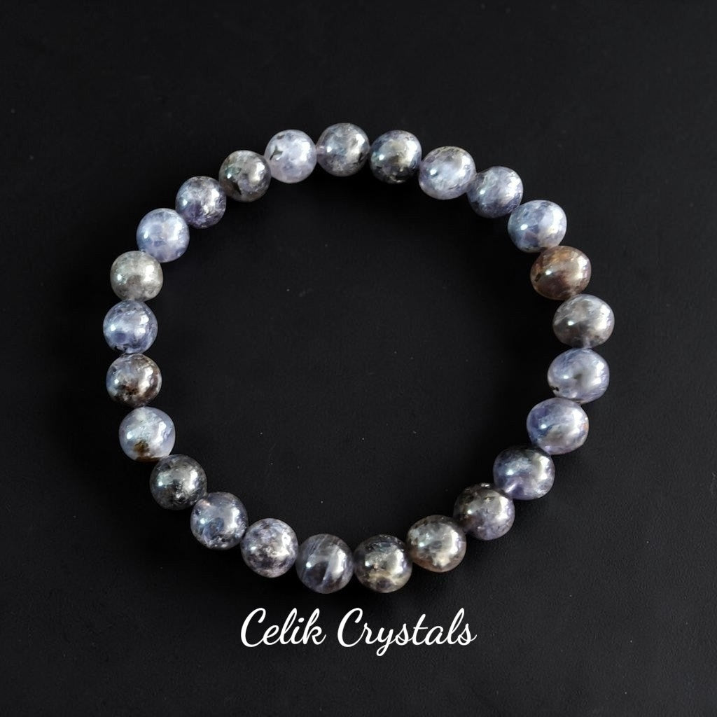 Iolite Bracelet 8mm Unisex